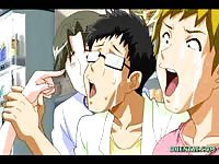 Hentai teens want facials