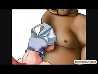 Cute 3D animated coed fucked