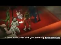Hentai princess gangbanged