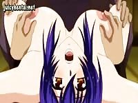 Anime babes enjoying group sex orgy