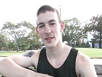 Straight guy picked up from the park for a bit of fun