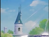 Big titted hentai angel getting fucked