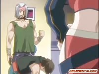 Hentai girl caught and brutally groupfucked by bandits