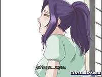 Busty hentai chick ass fucked by her brother